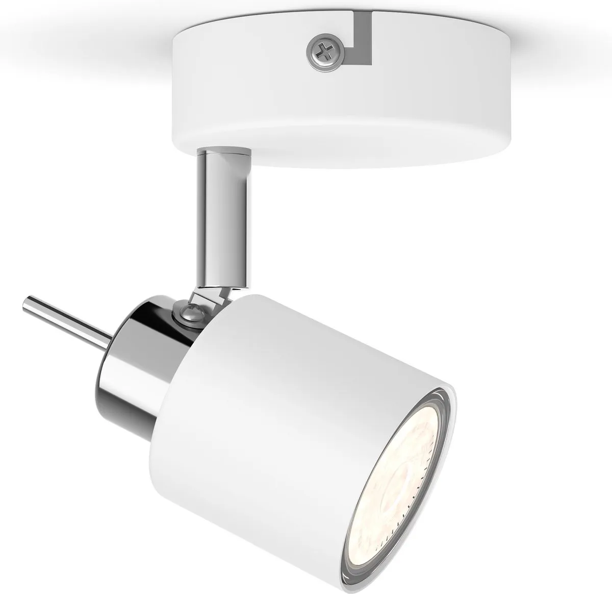 Philips Hue Meranti Opbouwspot - Warmwit 2700K - Incl. Dimmer Switch