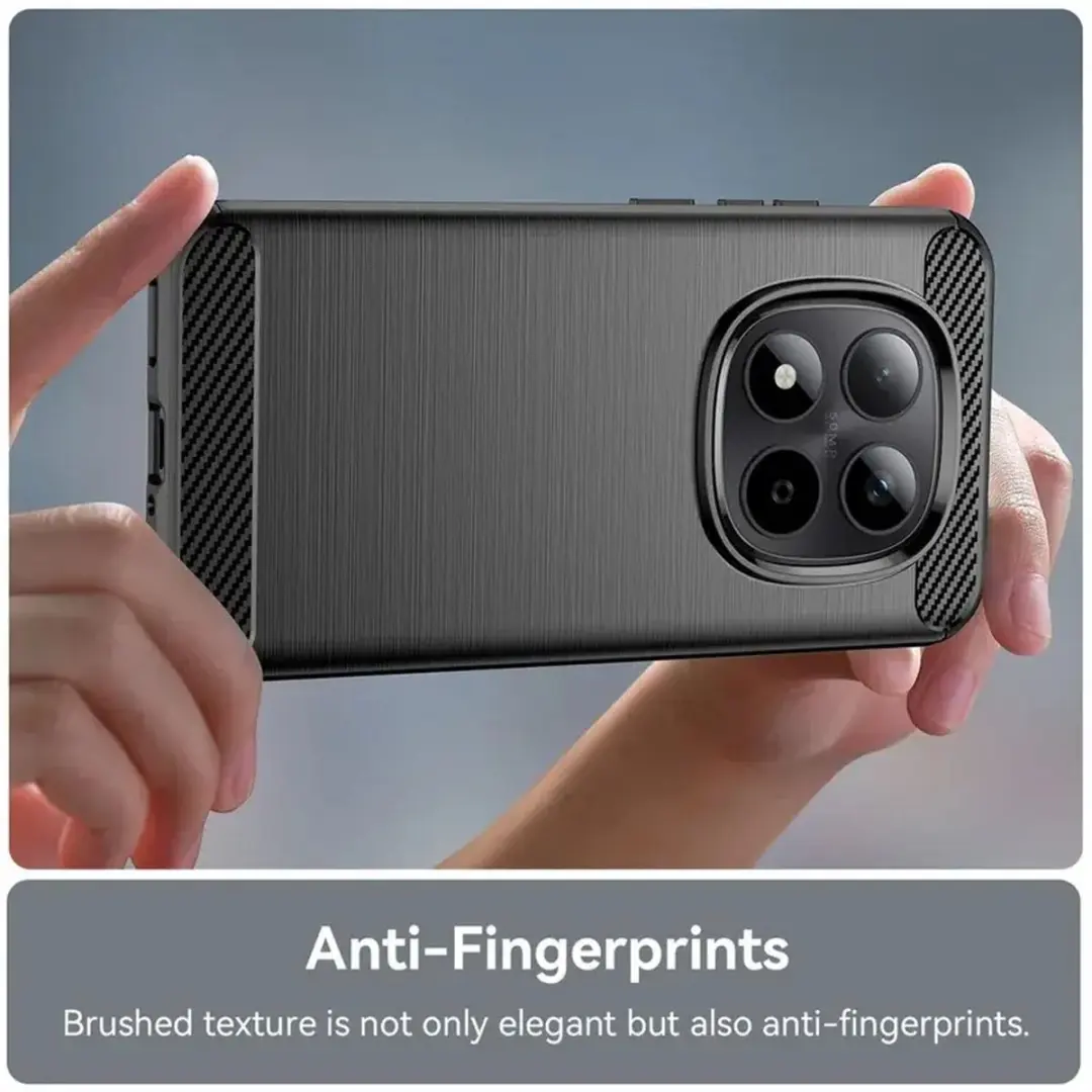 Selected TPU Hoesje Xiaomi Redmi Note 15 Pro Plus - Zwart