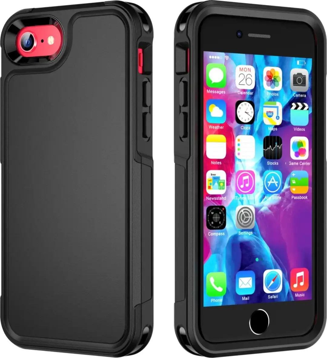 Selected by GSMpunt.nl iPhone SE Hoesje - MagSafe Zwart