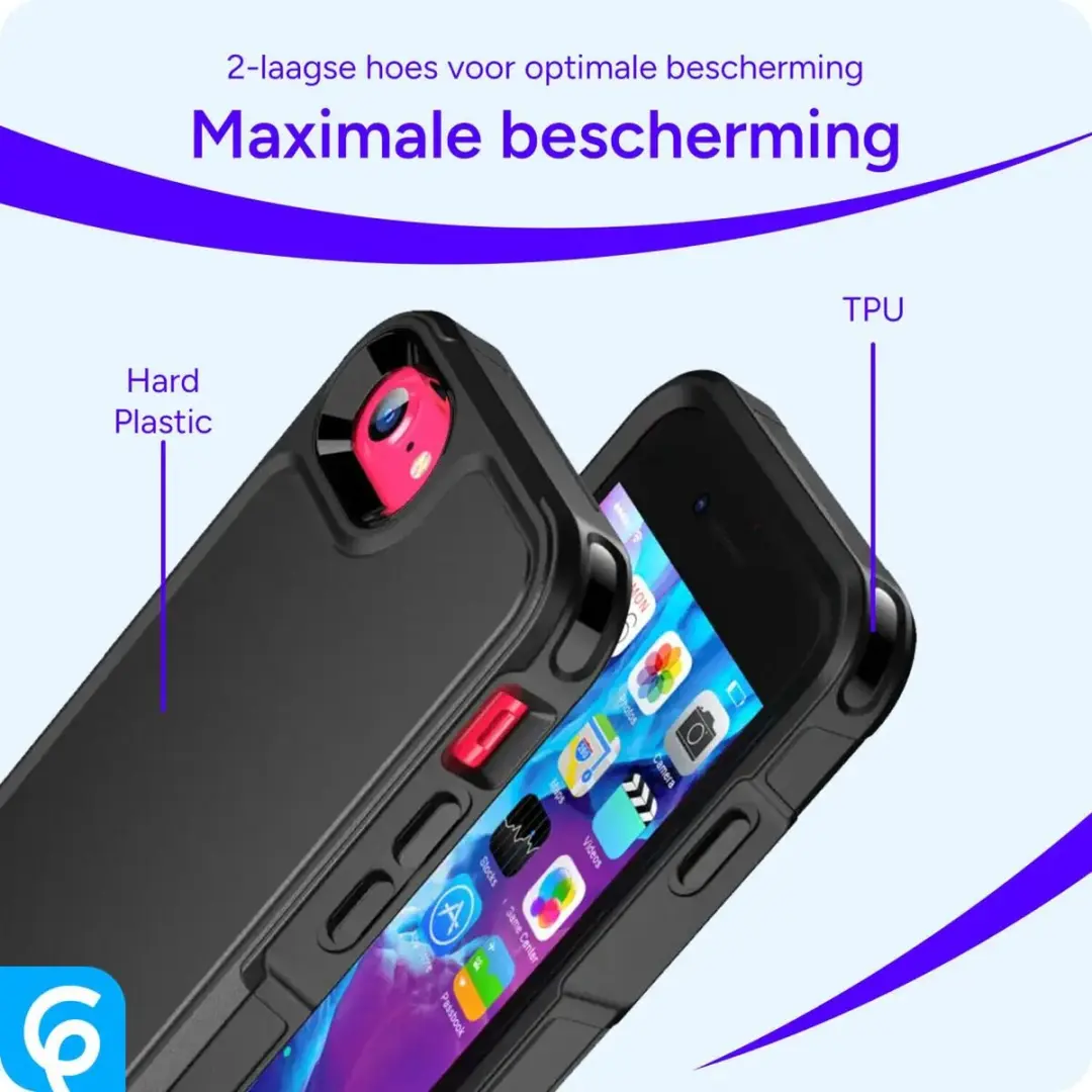 Selected by GSMpunt.nl iPhone SE Hoesje - MagSafe Zwart