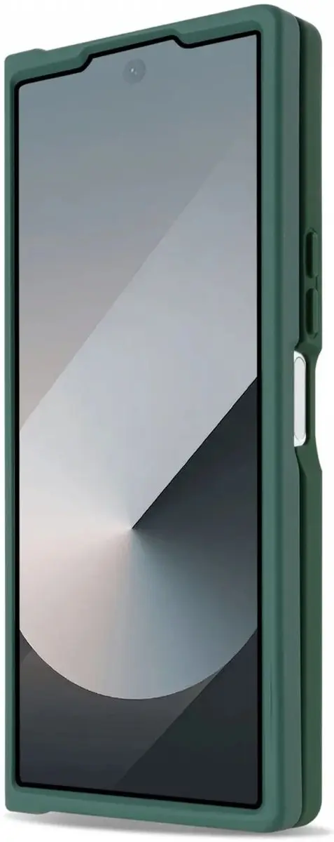Selected Hoesje Samsung Galaxy Z Fold6 Groen - Matte Back Cover