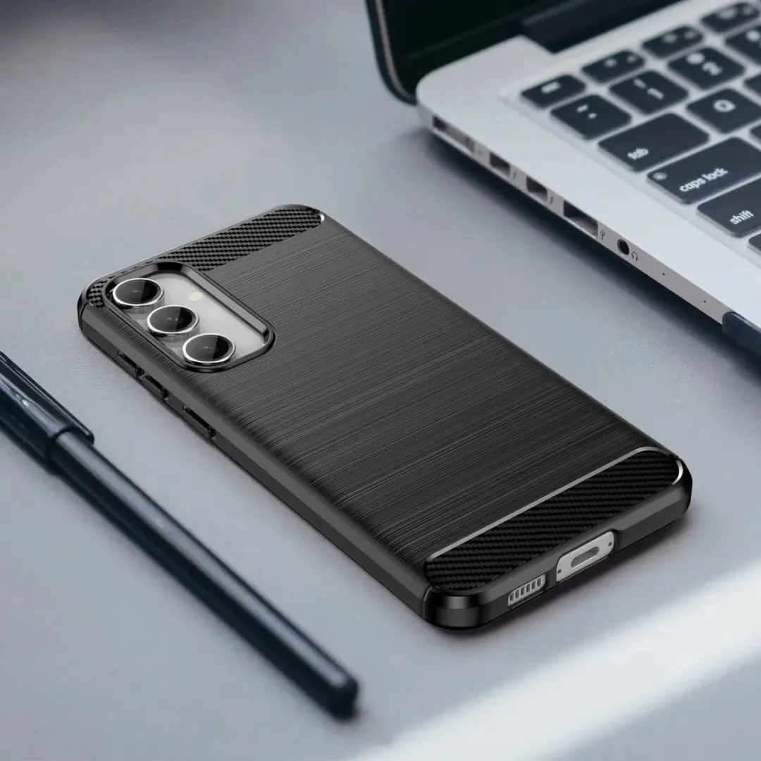 Selected TPU Hoesje Samsung Galaxy S23 FE - Zwart