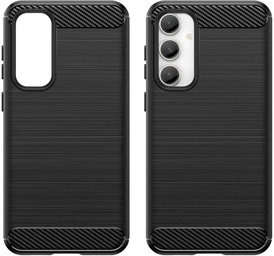 Selected TPU Hoesje Samsung Galaxy S23 FE - Zwart
