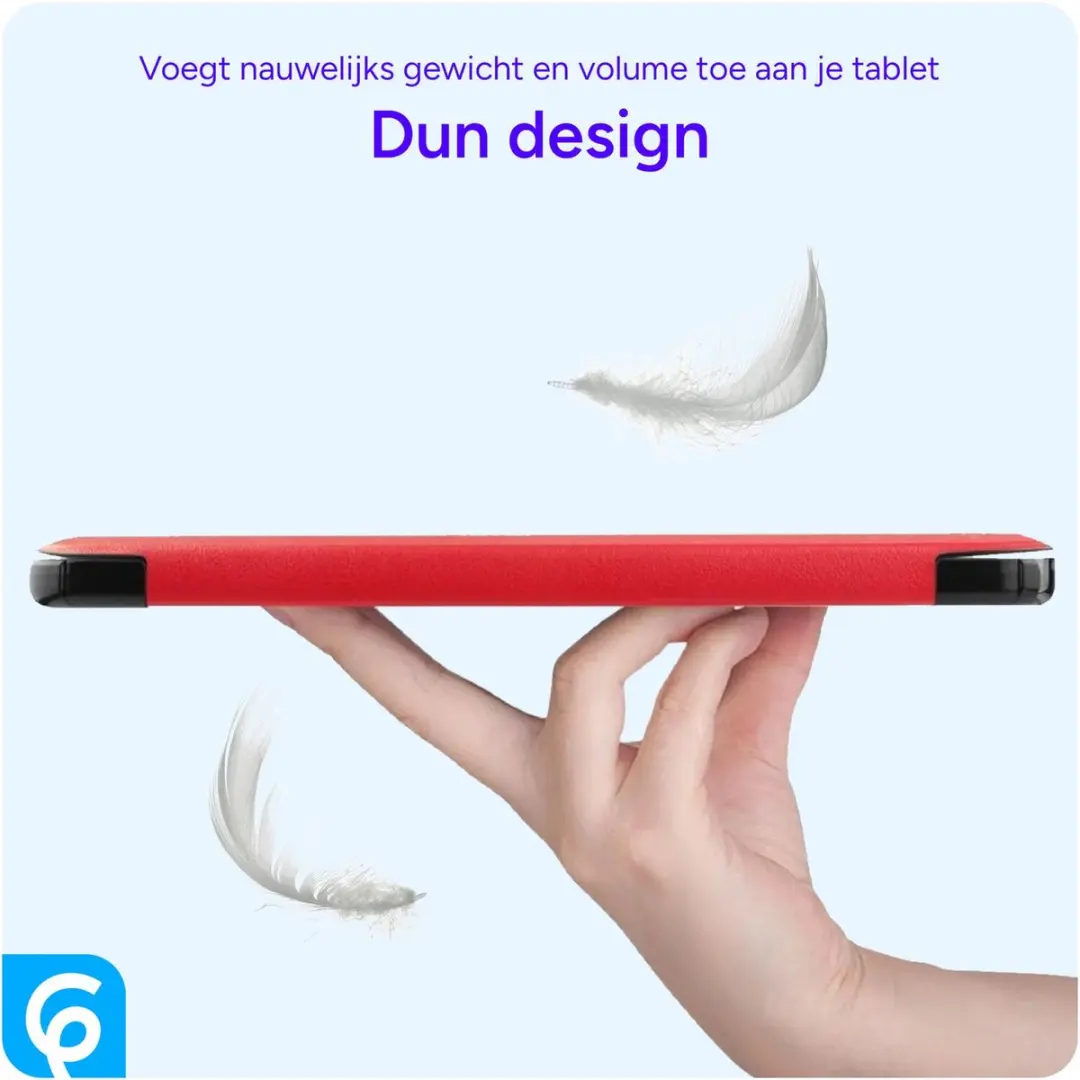 Selected by GSMpunt.nl Tablet Hoes Apple iPad 11 (2025) A16 - Rood