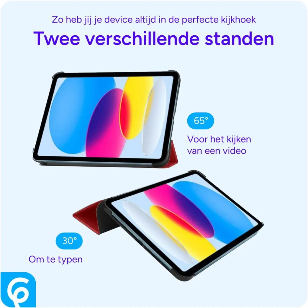 Selected by GSMpunt.nl Tablet Hoes Apple iPad 11 (2025) A16 - Rood