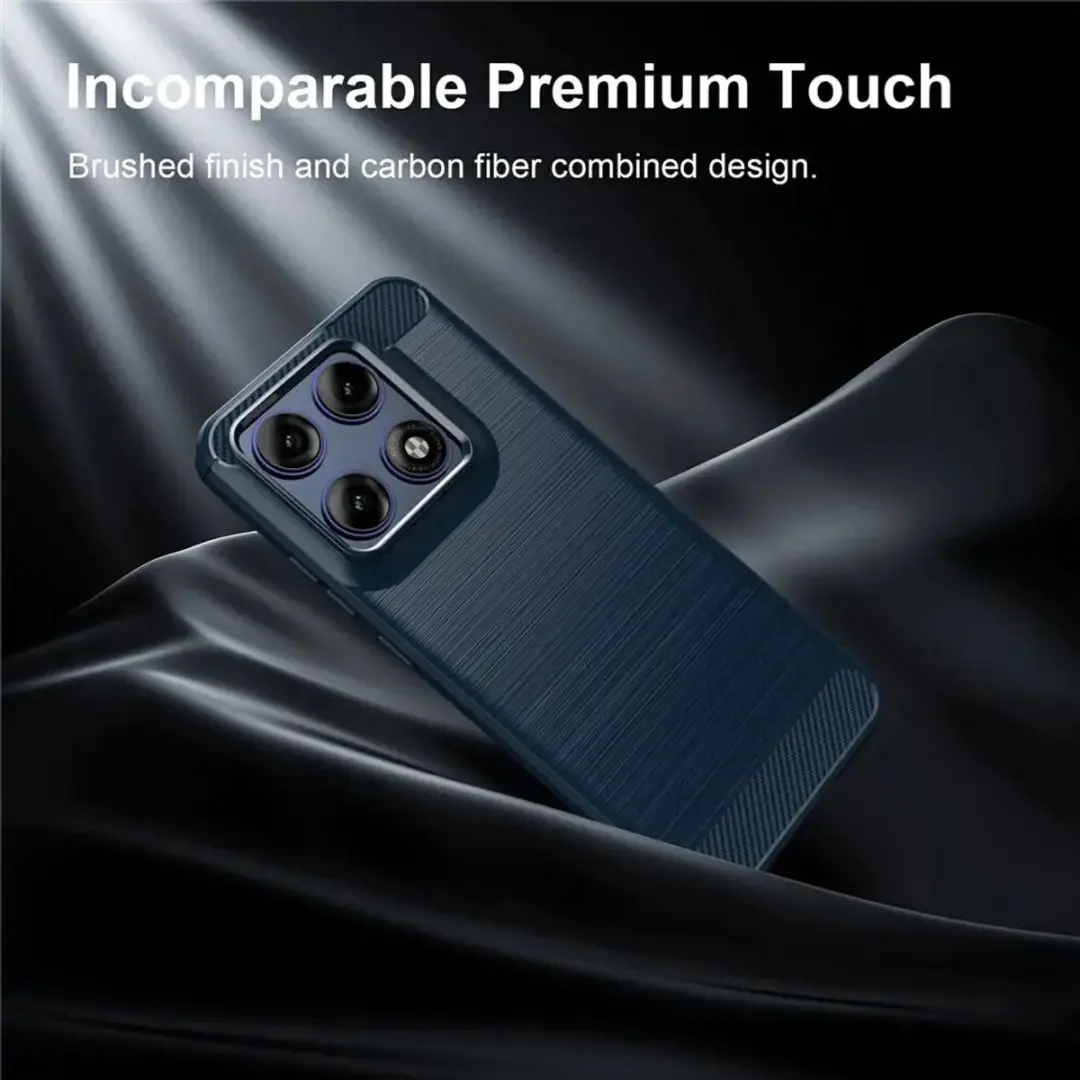 Selected TPU Hoesje Motorola Edge 70 Pro - Blauw