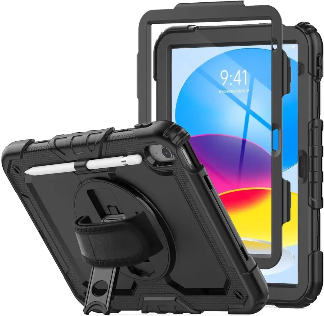 Selected by GSMpunt Hoes met Screenprotector iPad 11 (2025)