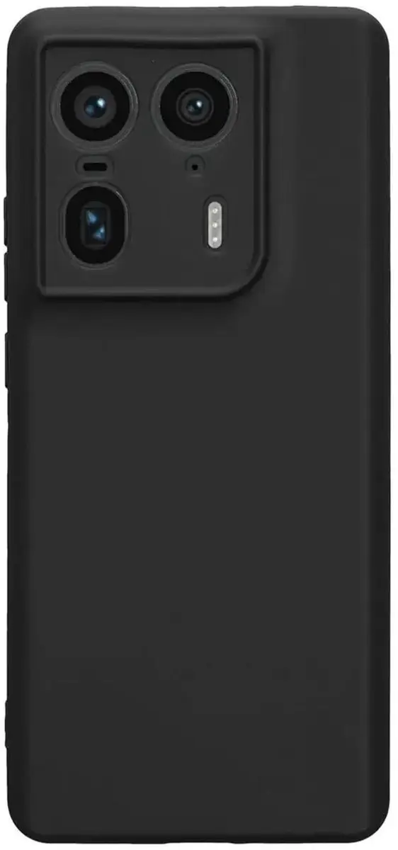 Selected Motorola Edge 50 Ultra Hoesje Zwart Dun TPU