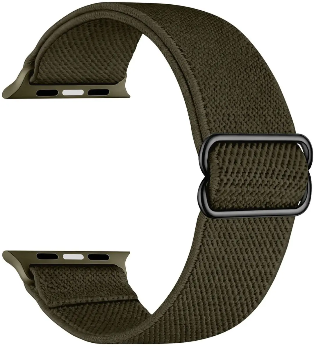 Selected SBG Nylon Sportbandjes Apple Watch - 6 Stuks - One Size - Donker