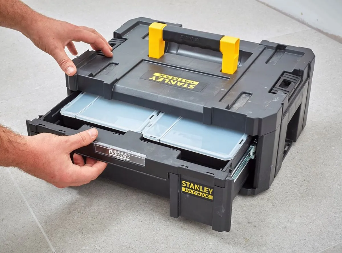 Stanley FatMax TSTAK III FMST1-71968 Diepe Lade - 7-delig - Zwart