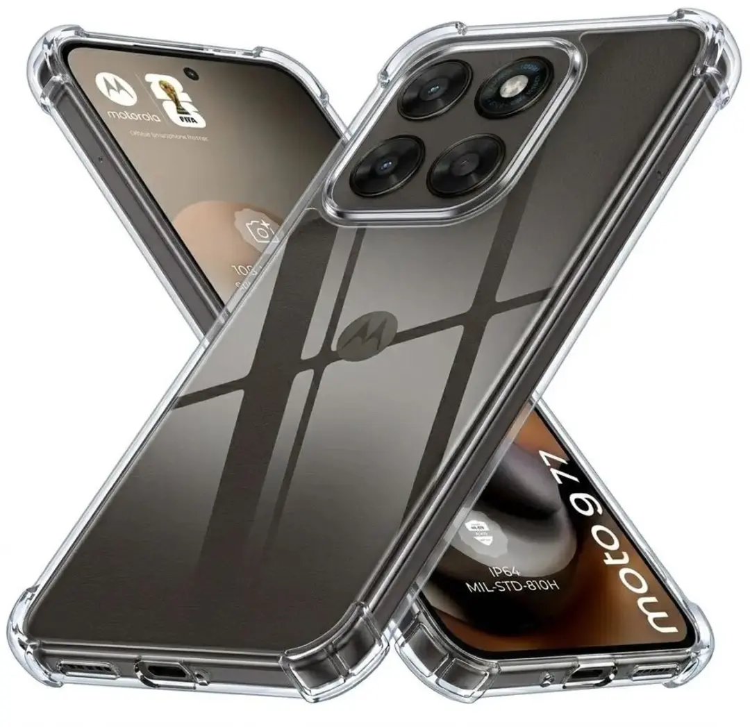 Selected Transparant Hoesje Motorola Moto G77