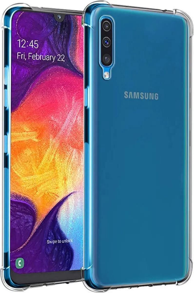 Selected Transparant Schokbestendig Hoesje Samsung Galaxy A50