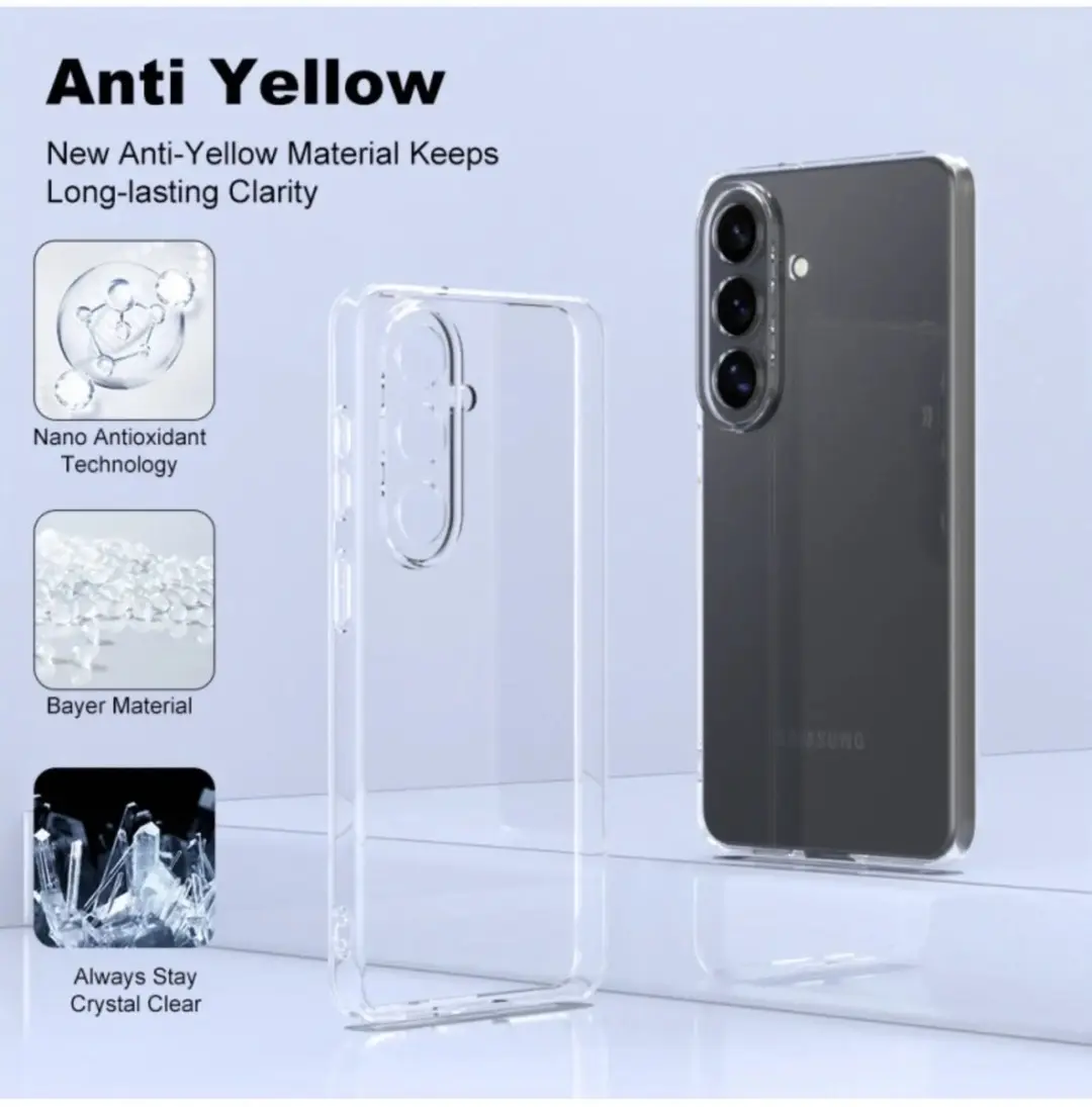 Selected Transparant TPU Hoesje Samsung Galaxy S26