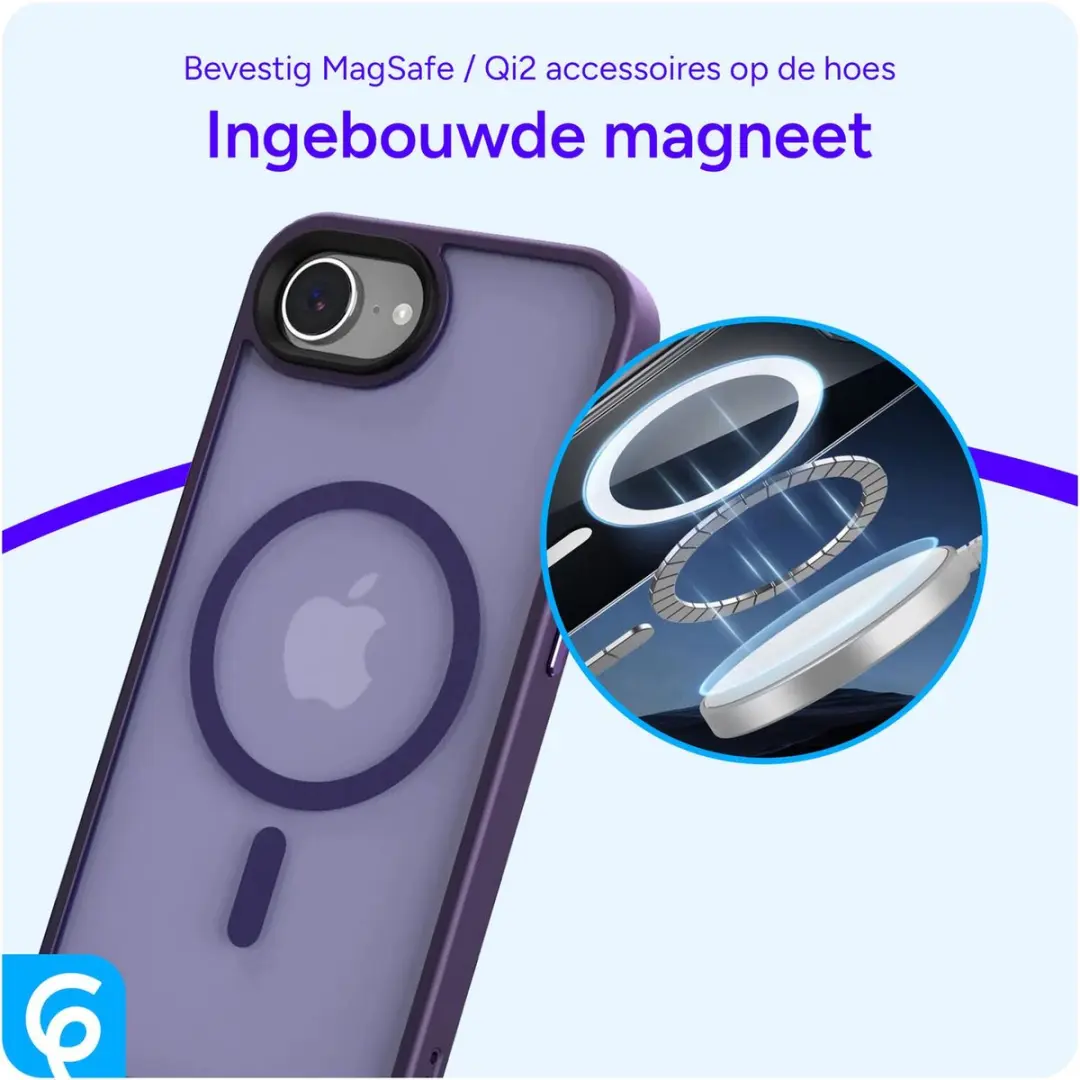 Selected by GSMpunt.nl iPhone 16e/17e Hoesje - MagSafe - Paars