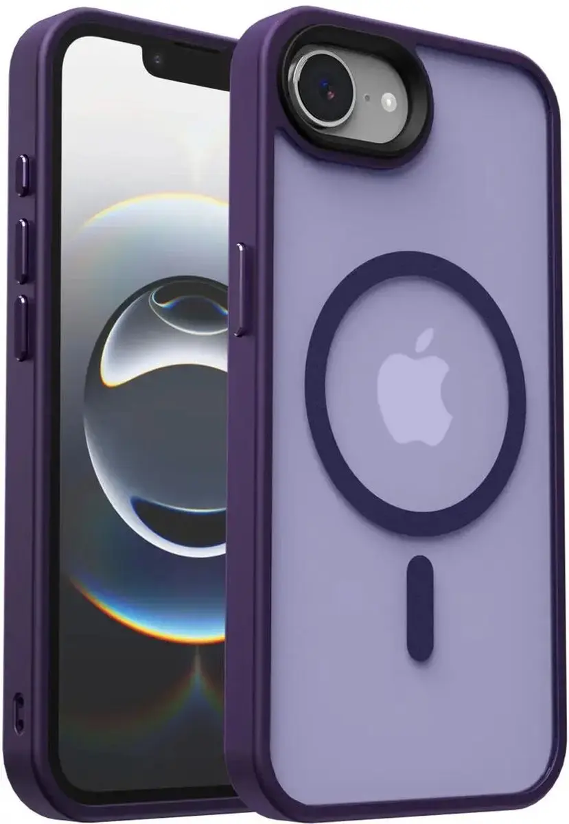 Selected by GSMpunt.nl iPhone 16e/17e Hoesje - MagSafe - Paars
