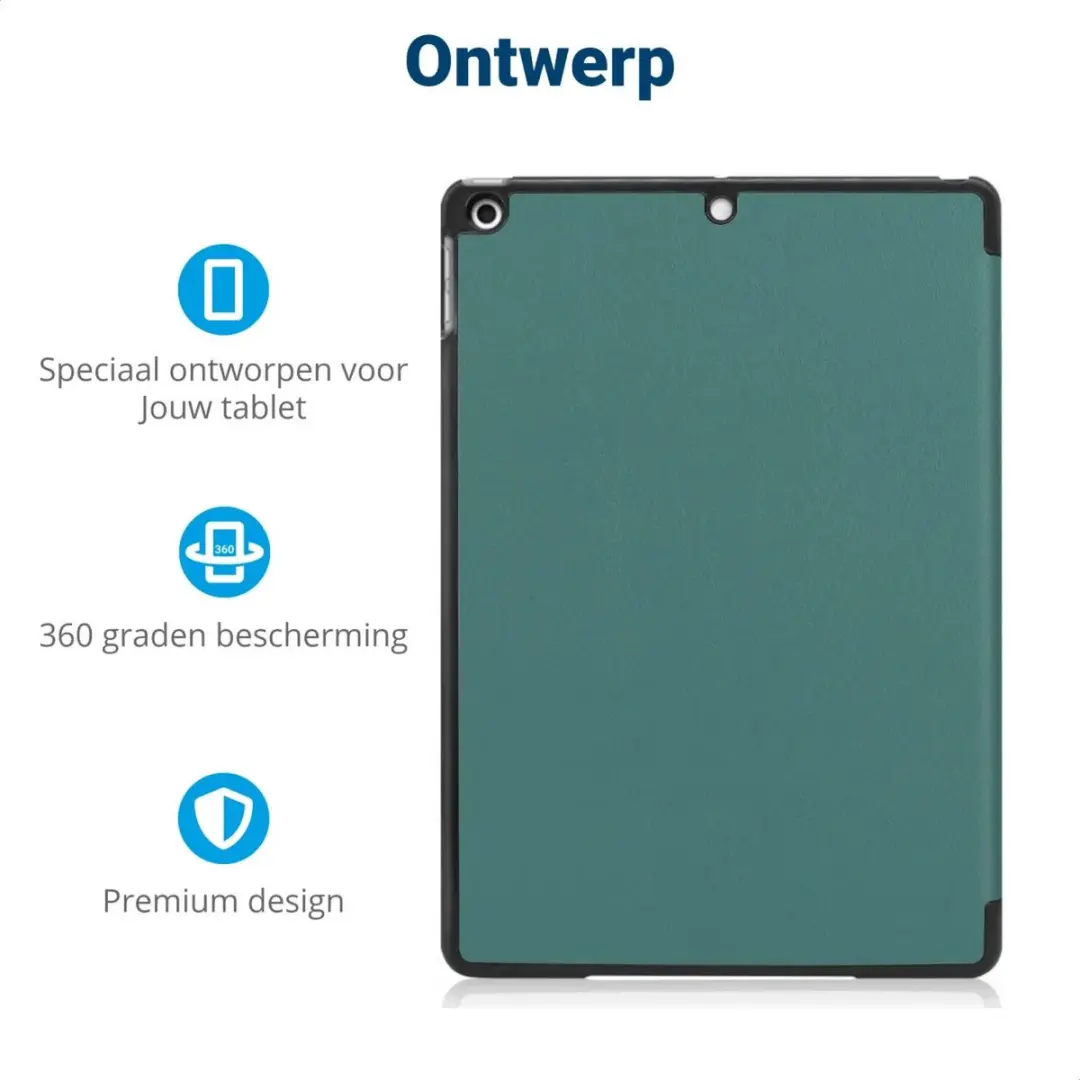 Selected by GSMpunt.nl Tablethoes Apple iPad 10.2 - Groen