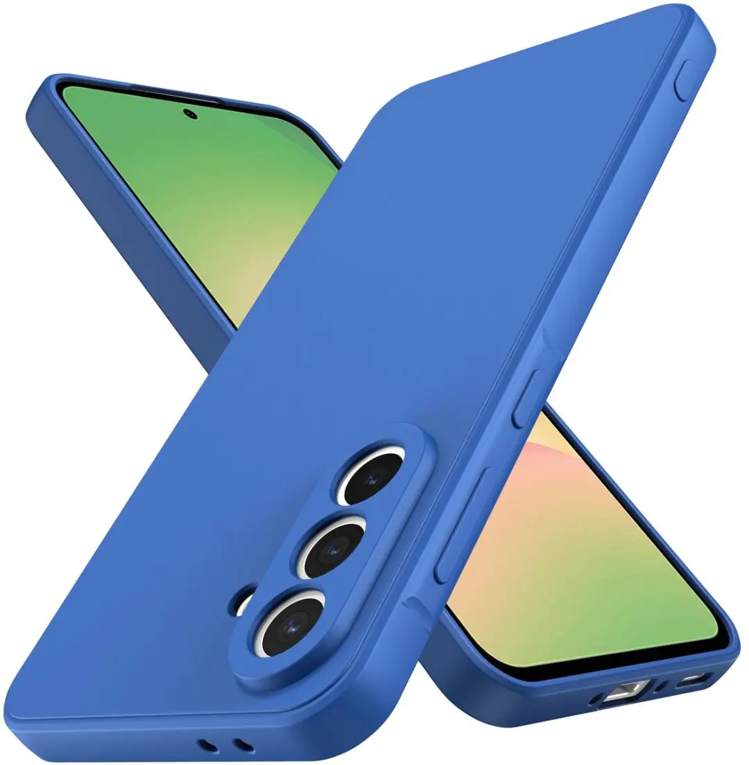 Selected Hoesje Samsung Galaxy A56 Blauw - Dun TPU - afbeelding 6 van 6