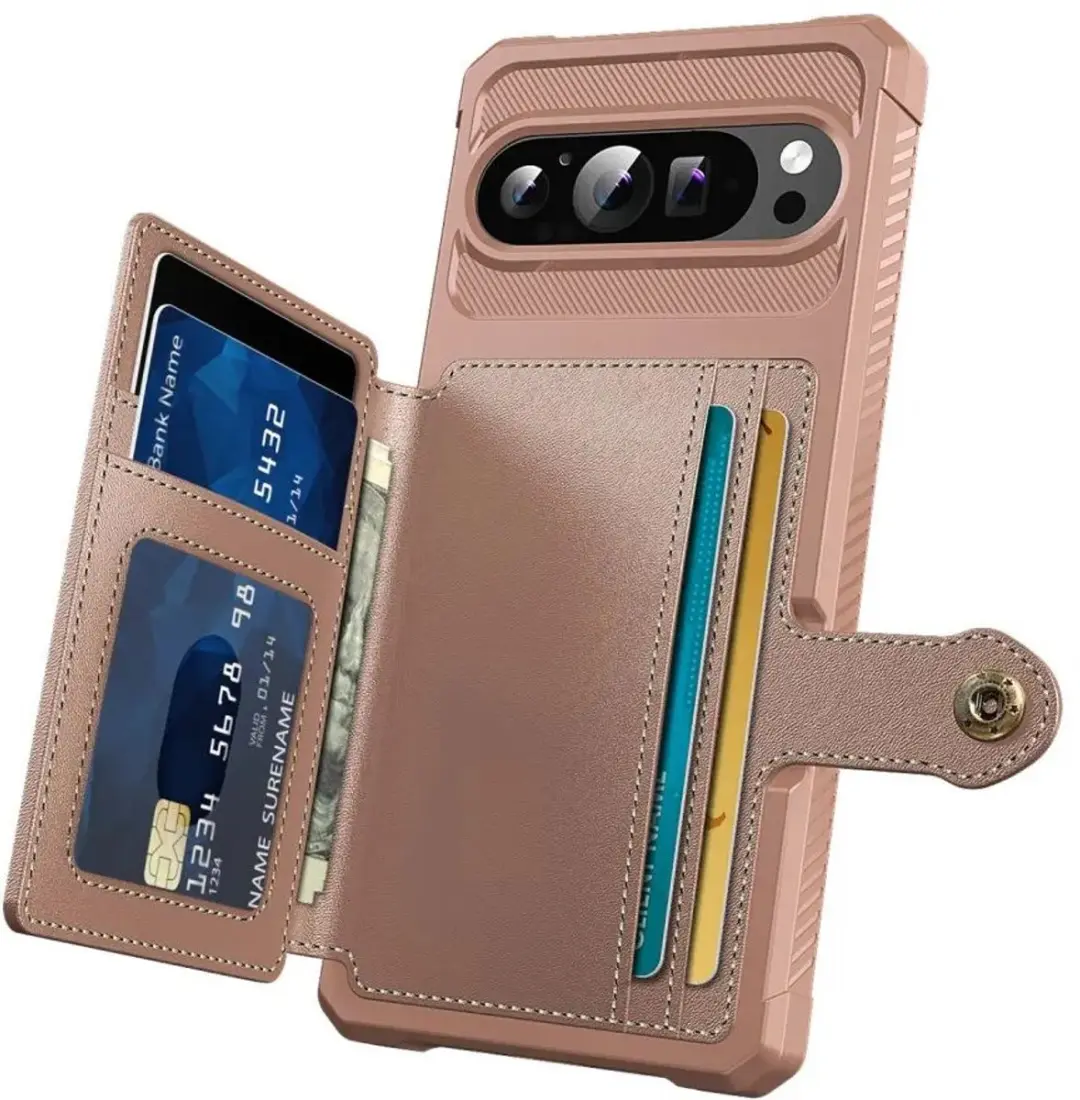 Selected Portemonnee Hoesje Google Pixel 9 Pro XL - Roze - afbeelding 6 van 6
