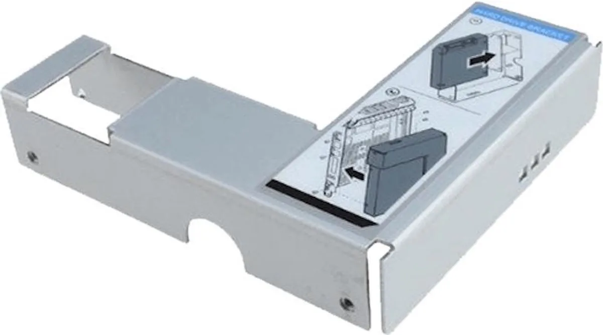 Dell 9W8C4 Verloopbracket 2.5" naar 3.5" Hotswap - Metaal - afbeelding 3 van 4