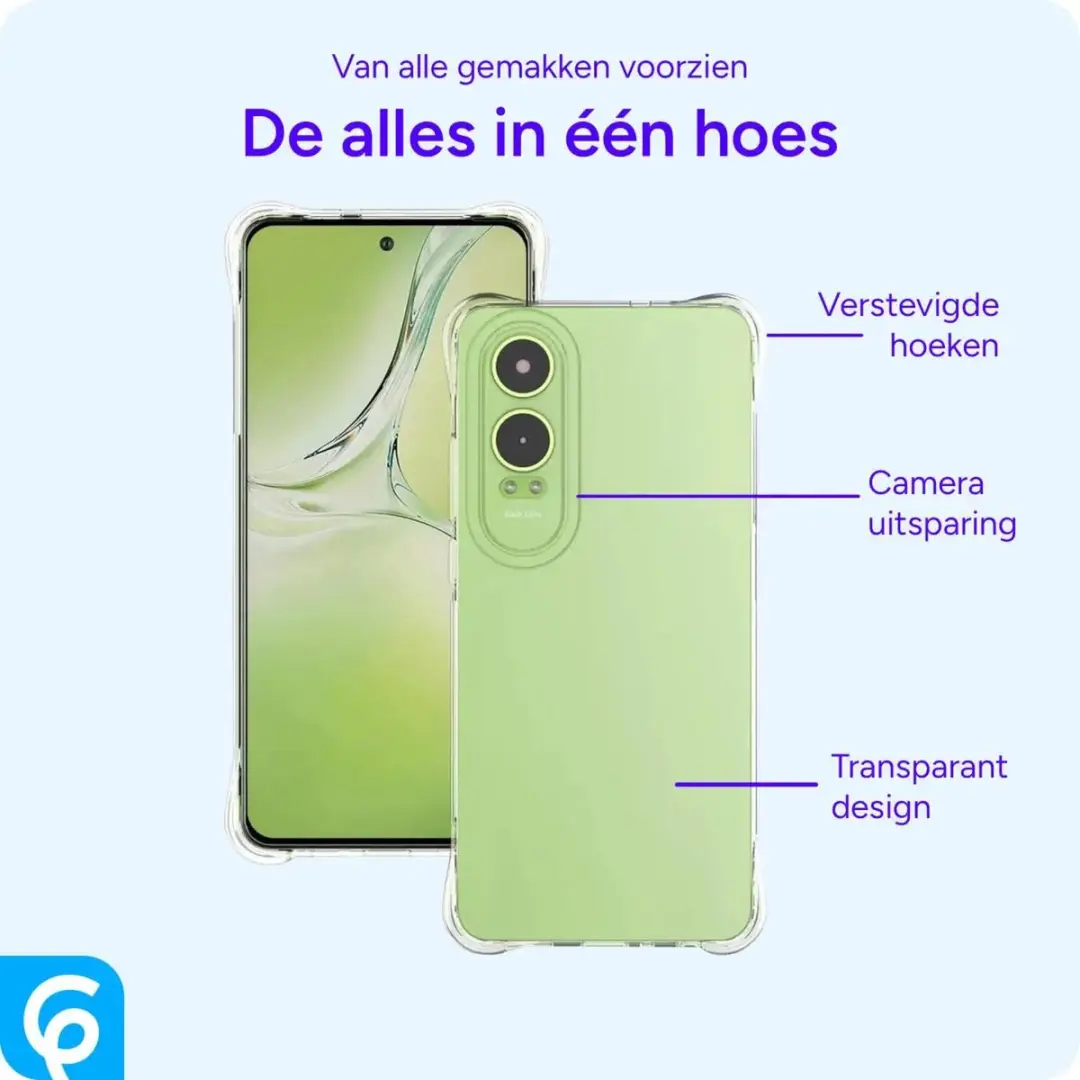 Selected Transparant Hoesje OnePlus Nord CE 4 Lite - Schokbestendig