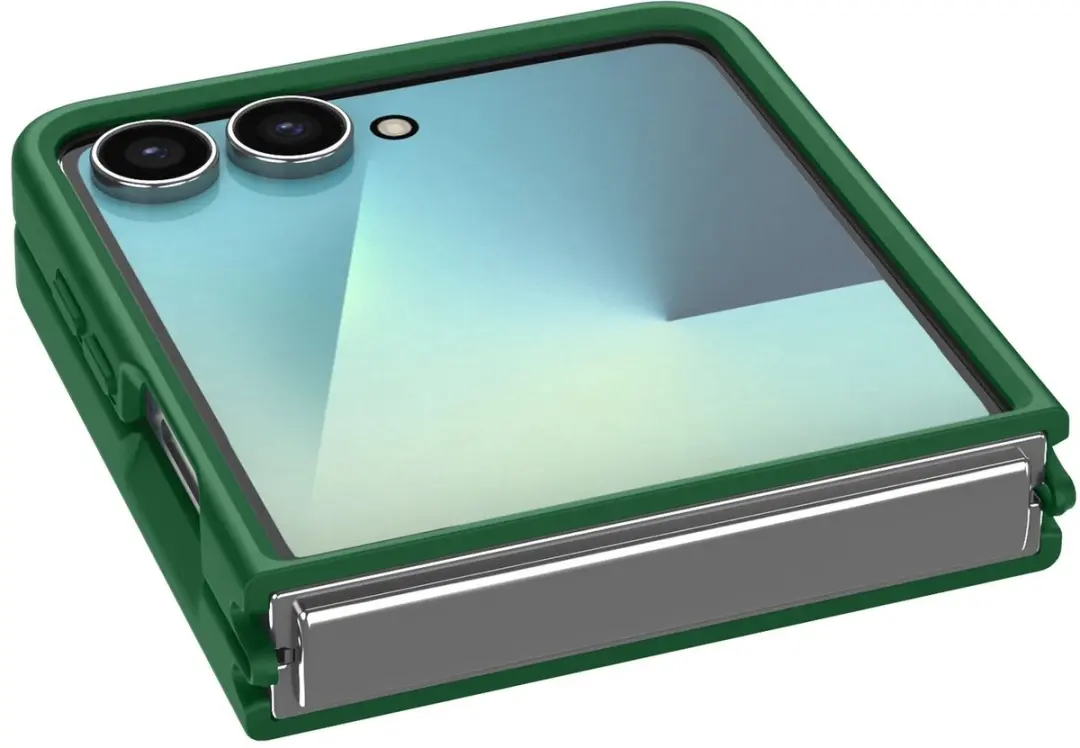 Selected Hoesje Samsung Galaxy Z Flip 7 - Matte Groen