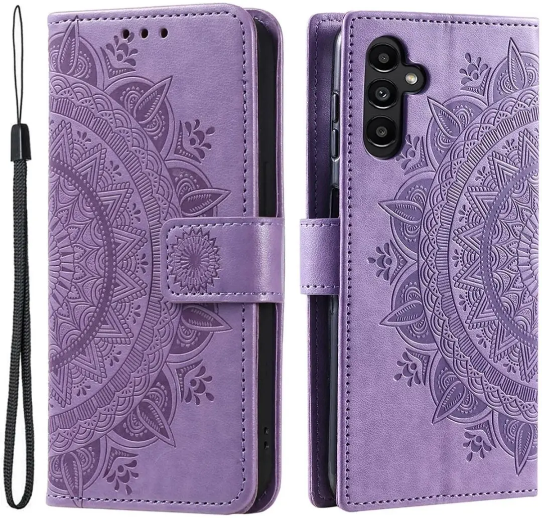 Selected Hoesje Mandala Book Case Samsung Galaxy A55