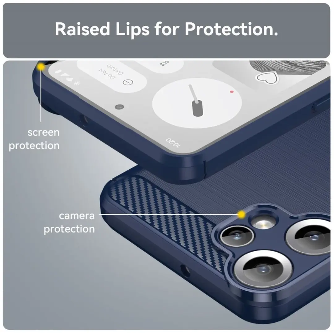 Selected TPU Hoesje Nothing CMF Phone 2 Pro - Blauw