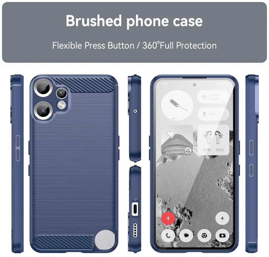 Selected TPU Hoesje Nothing CMF Phone 2 Pro - Blauw