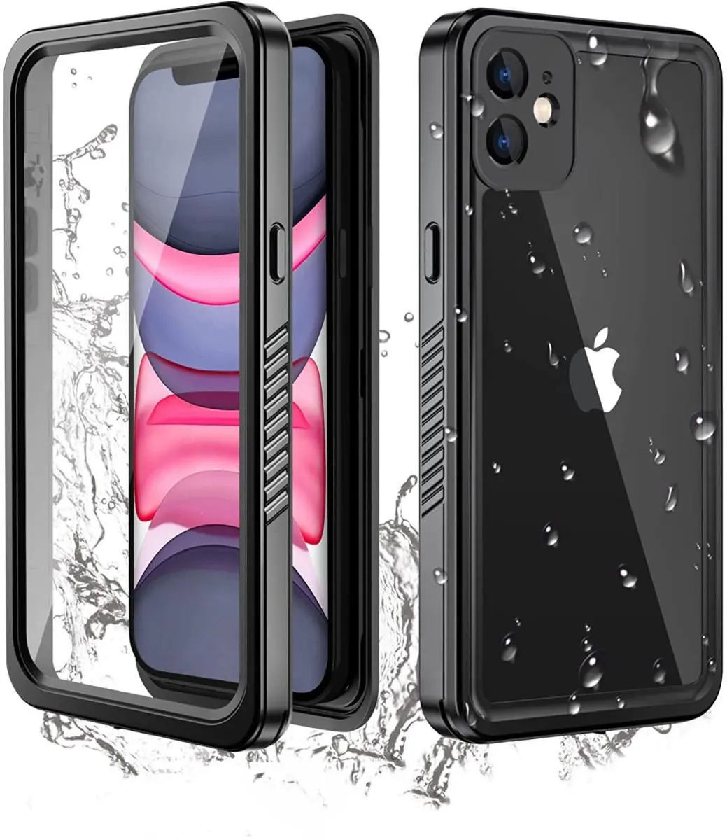 Selected SBG Outdoor Case iPhone 11 - Waterdicht Transparant Zwart - afbeelding 6 van 6
