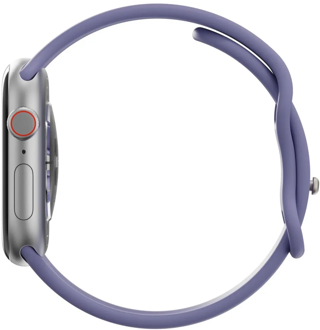Selected SBG Siliconen Horlogeband Apple Watch 40mm - Lavender Grijs