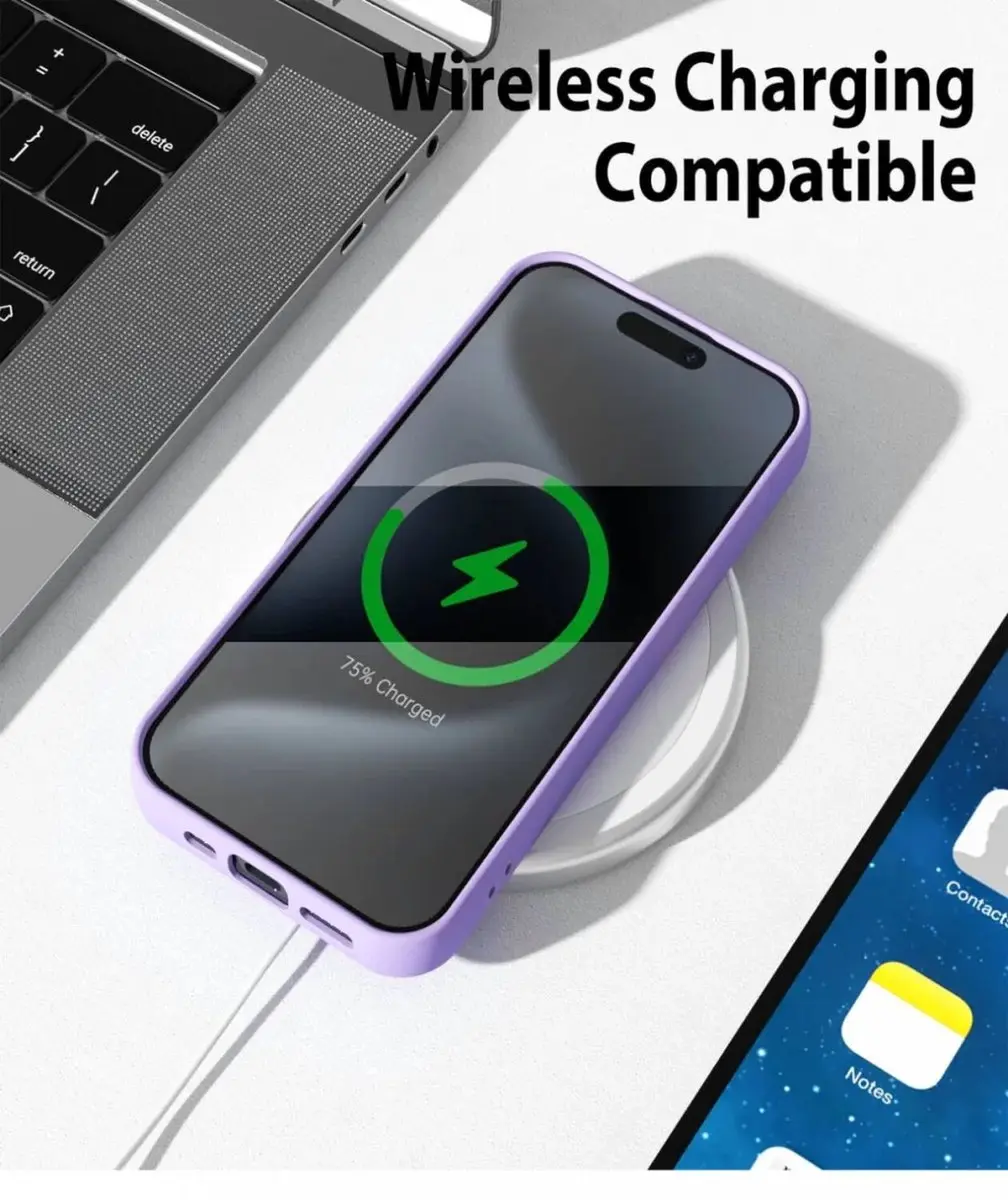 Selected by GSMpunt Apple iPhone 15 Pro Hoesje - Lila - Dun TPU