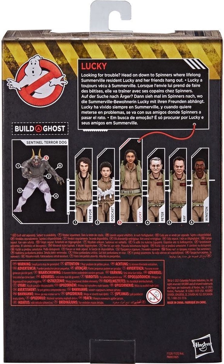 Lucky - Ghostbusters: Afterlife Plasma Series Action Figures 15 cm