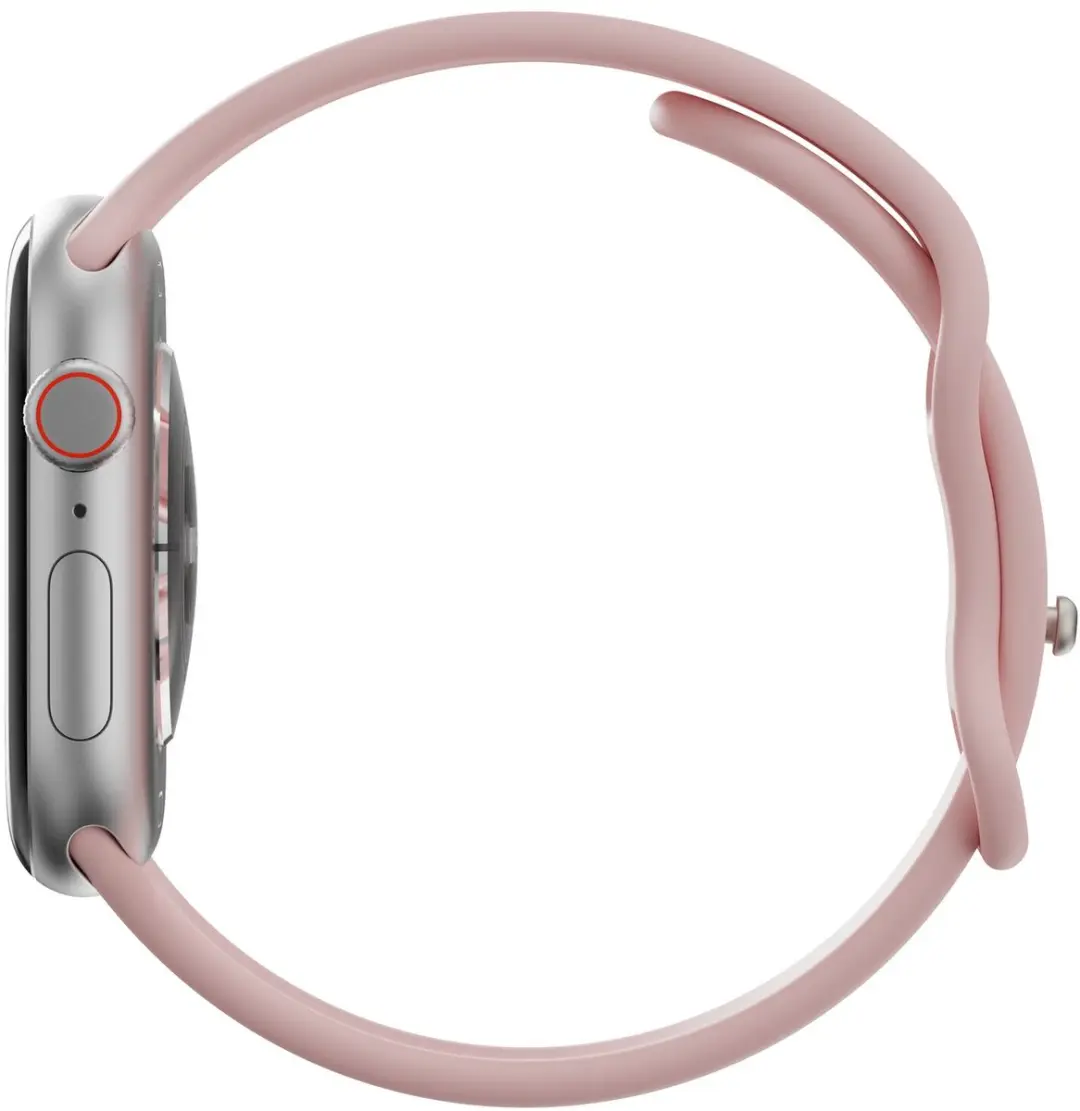 Selected SBG Siliconen Horlogeband Apple Watch 11 42mm - Licht Roze