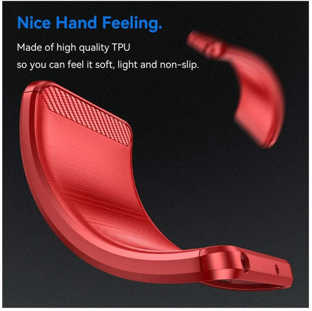 Selected TPU Hoesje Samsung Galaxy Xcover 6 Pro - Rood - afbeelding 6 van 6