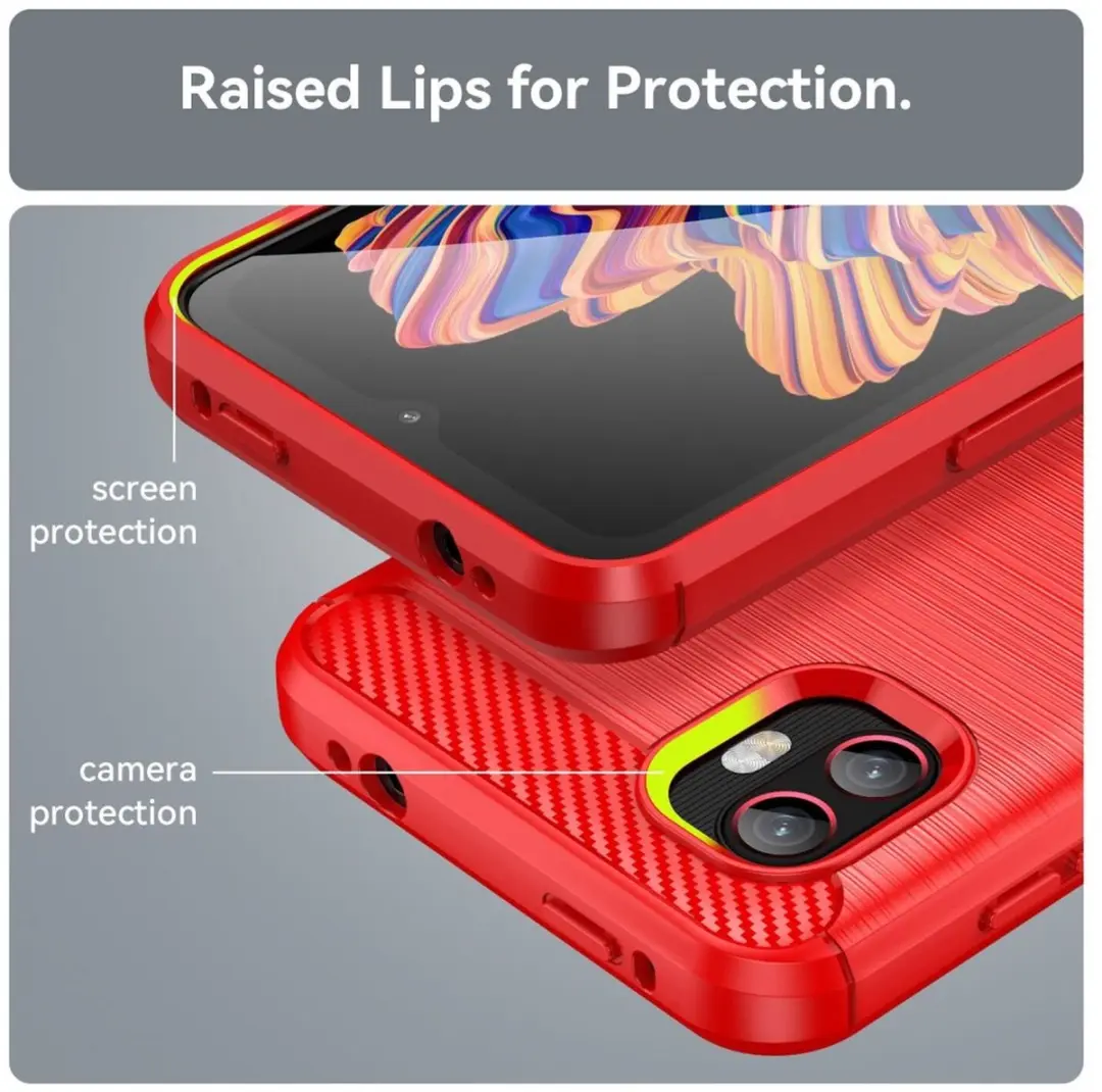 Selected TPU Hoesje Samsung Galaxy Xcover 6 Pro - Rood