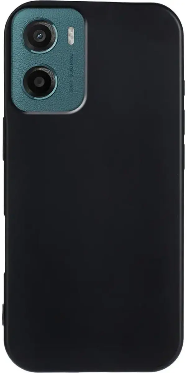 Selected Zwart Dun TPU Hoesje Motorola Moto G05