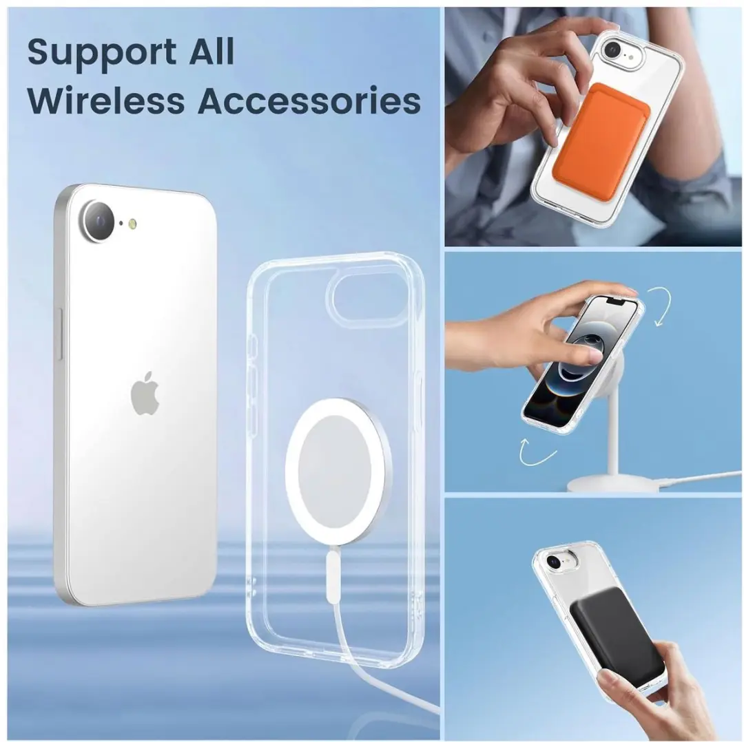 Selected Hoesje Apple iPhone 16/17 MagSafe Transparant