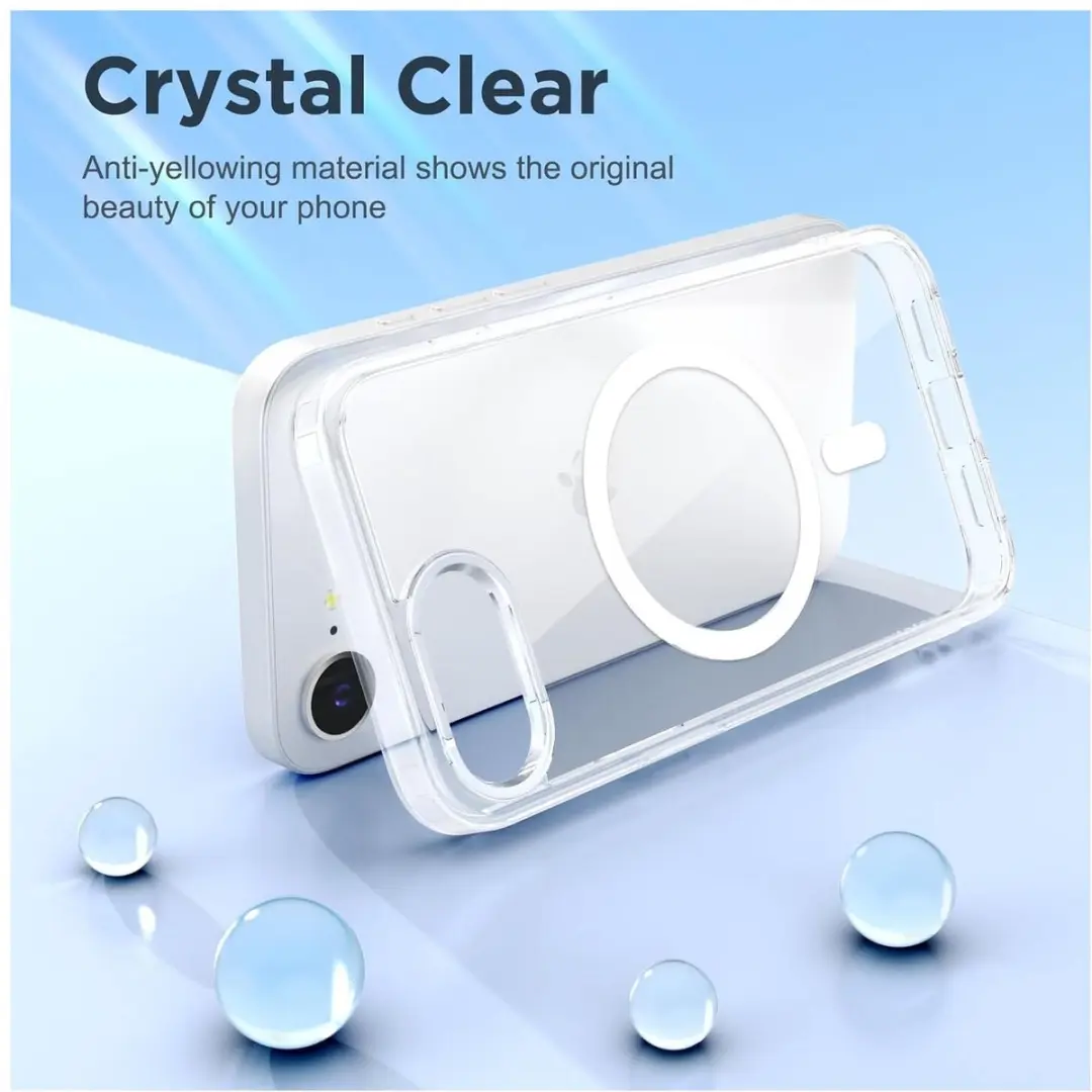 Selected Hoesje Apple iPhone 16/17 MagSafe Transparant
