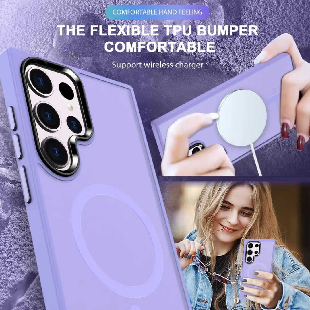 Selected Hoesje Samsung Galaxy S23 Ultra MagSafe - Violet - afbeelding 6 van 6