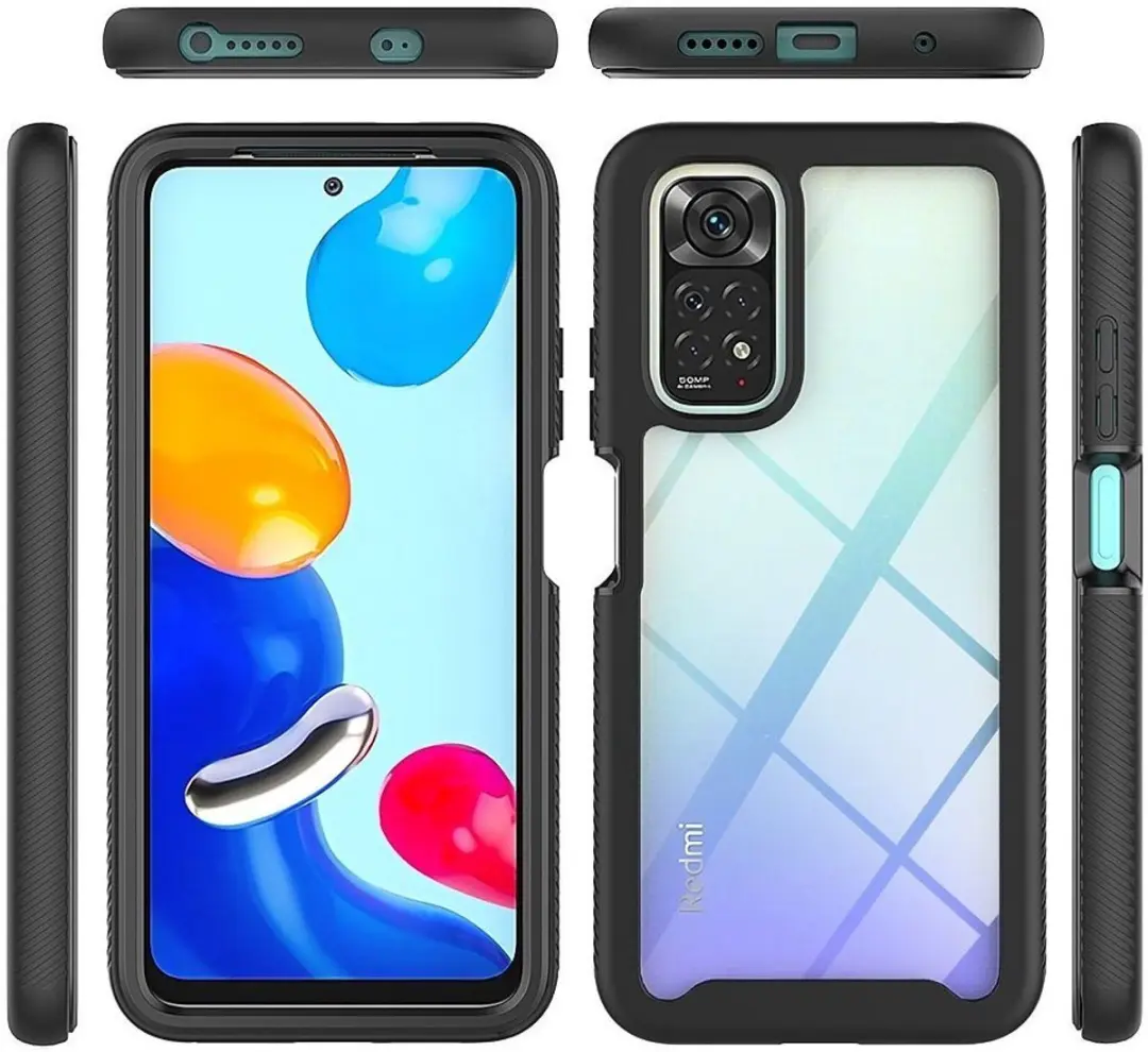 Xiaomi Redmi Note 11/11S Hoesje - Blauw - Full Protect