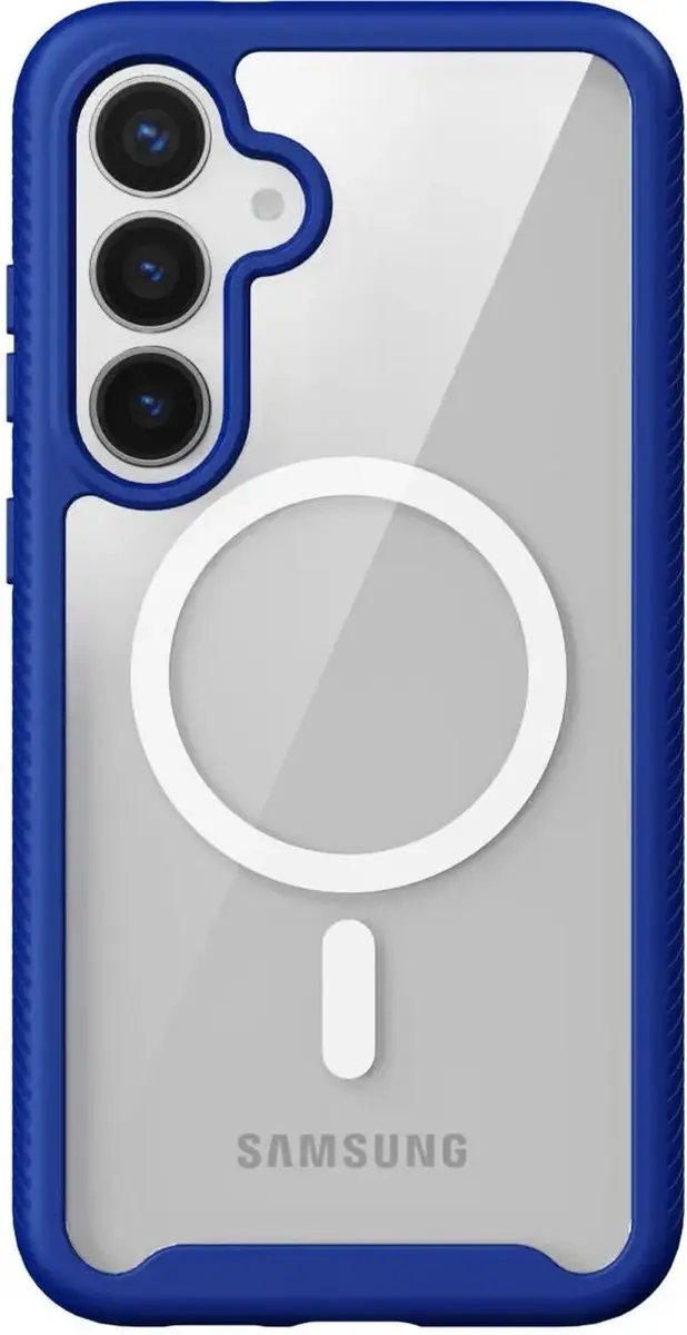Selected Hoesje Samsung Galaxy S25 Plus - Blauw - MagSafe