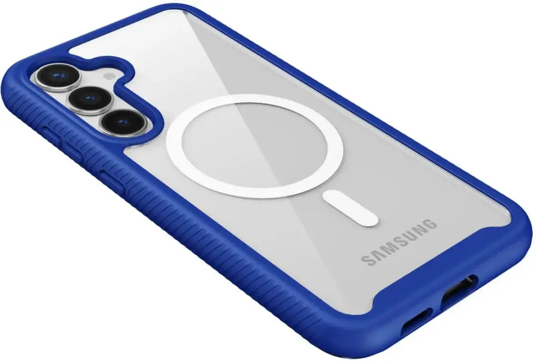 Selected Hoesje Samsung Galaxy S25 Plus - Blauw - MagSafe