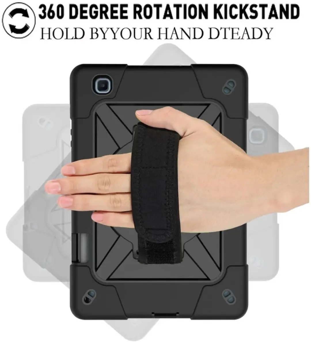 Selected Back Cover Samsung Galaxy Tab S6 Lite - Zwart