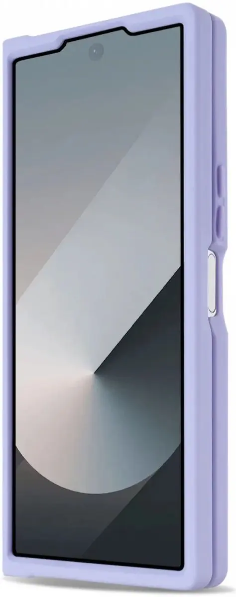 Selected Hoesje Samsung Galaxy Z Fold6 - Paarse Matte Back Cover