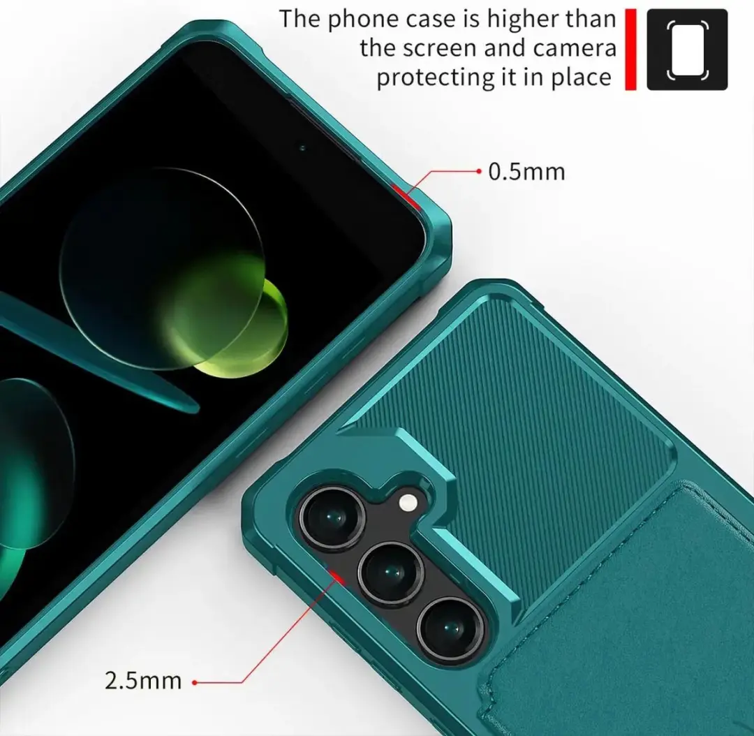 Selected Portemonnee Hoesje Samsung Galaxy A36 - Groen - 4 Pasjes - afbeelding 6 van 6