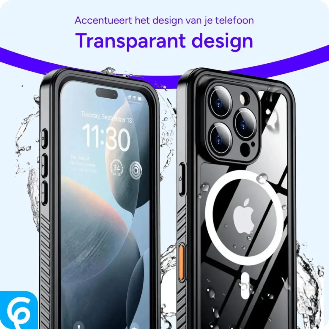 Selected SBG Outdoor Case iPhone 16 Pro Waterdicht - IP68 - MagSafe
