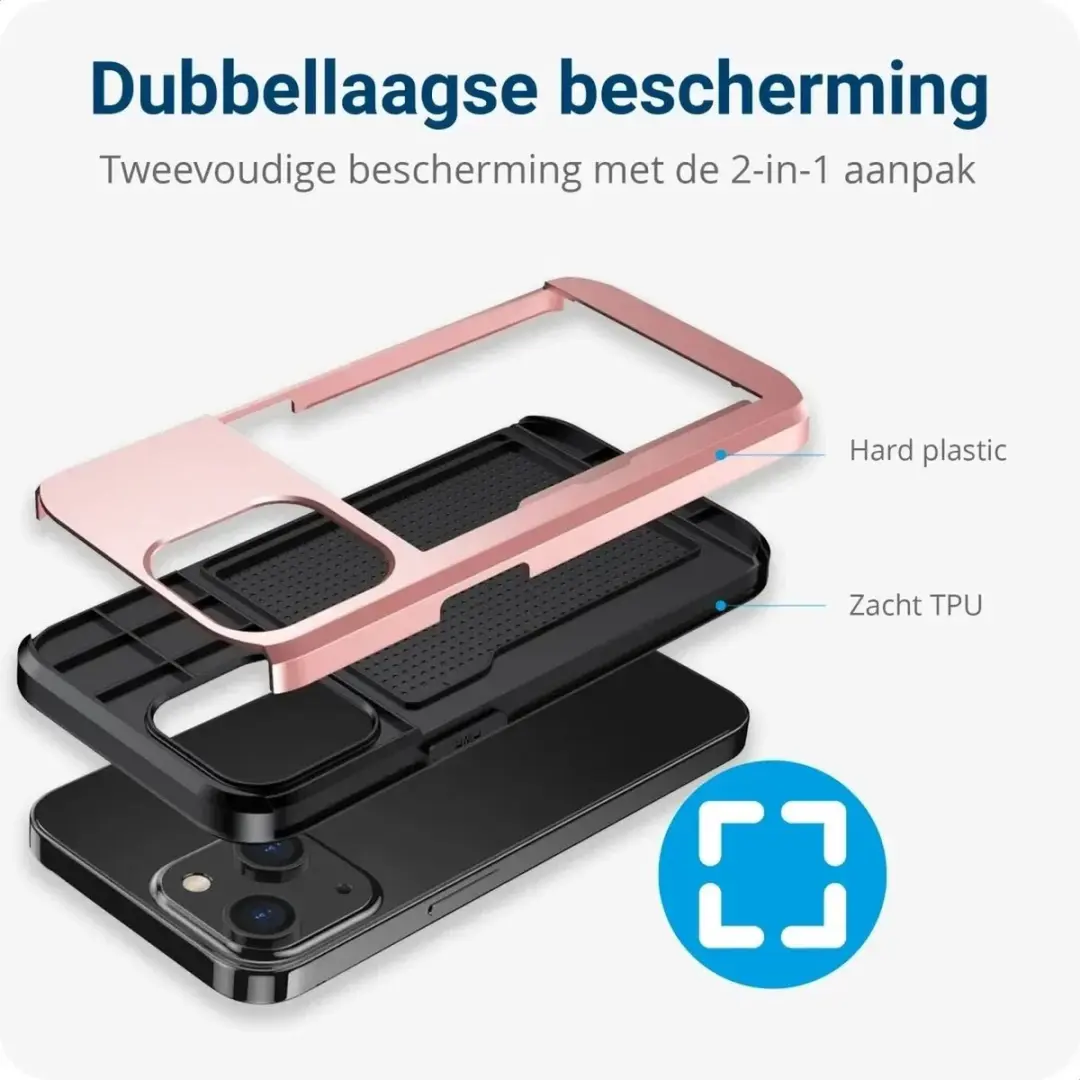 Selected Hoesje Samsung Galaxy S25 Ultra - Roze - 2 Pasjes