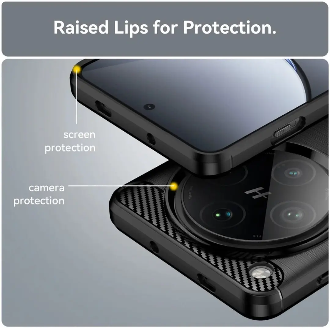 Selected TPU Hoesje Oppo Find X8 Pro - Zwart