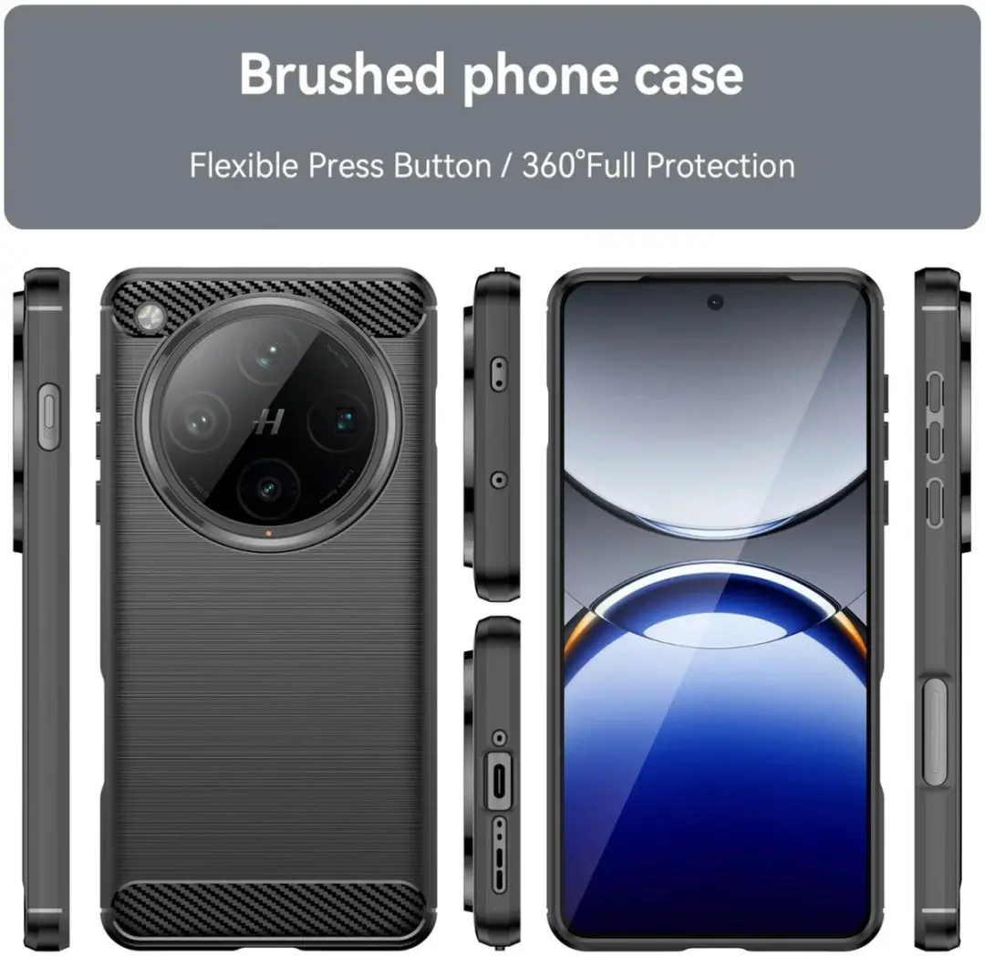 Selected TPU Hoesje Oppo Find X8 Pro - Zwart