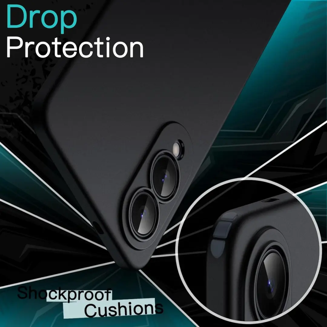 Selected Zwart Dun TPU Hoesje Samsung Galaxy S25 Edge